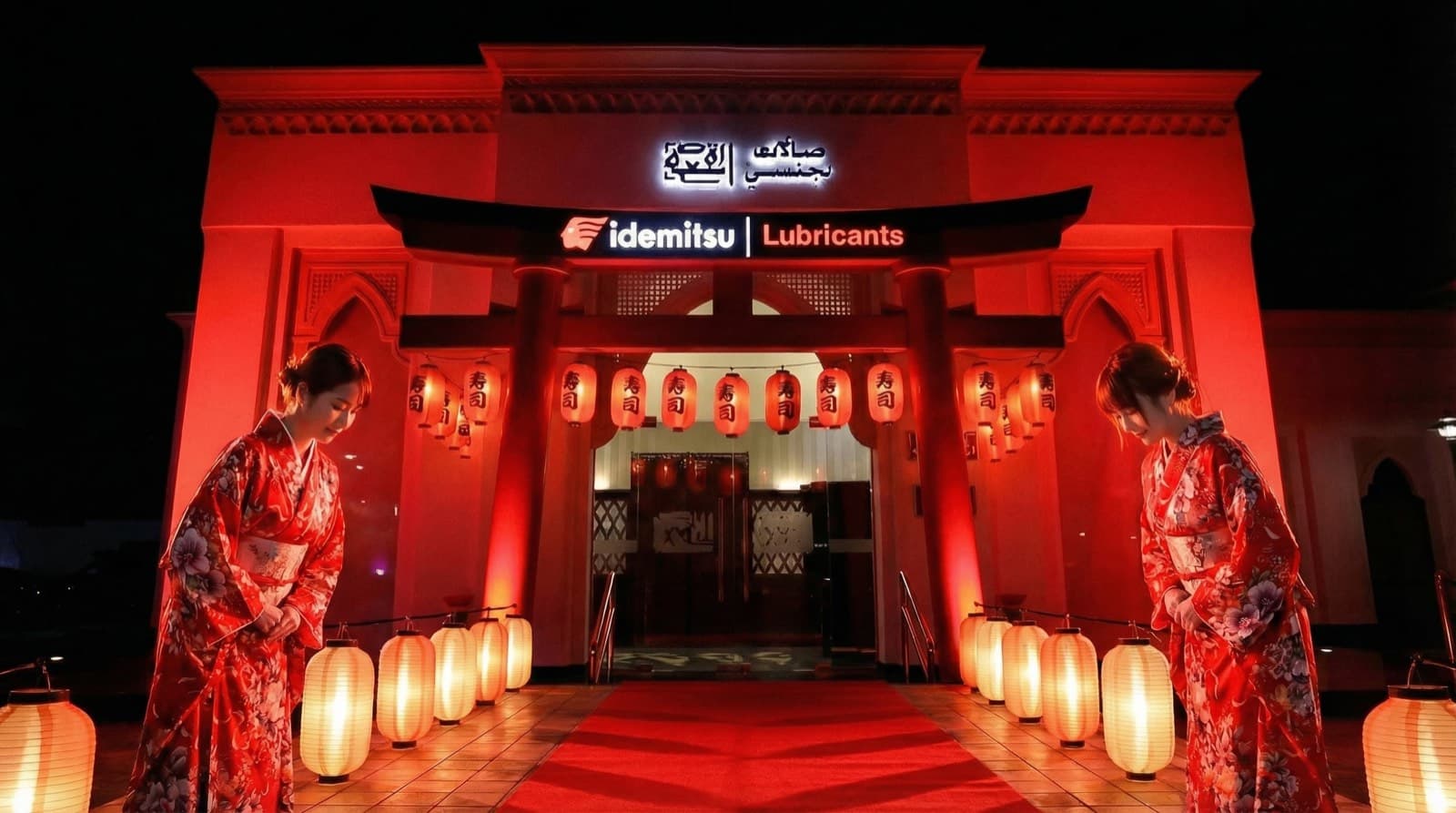 Idemitsu Qatar exhibition stand by Hookseek