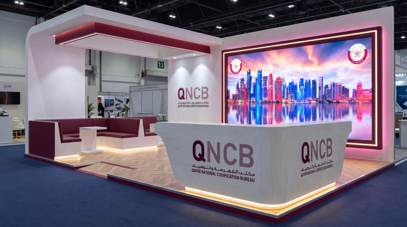 QNCB exhibition stand by Hookseek